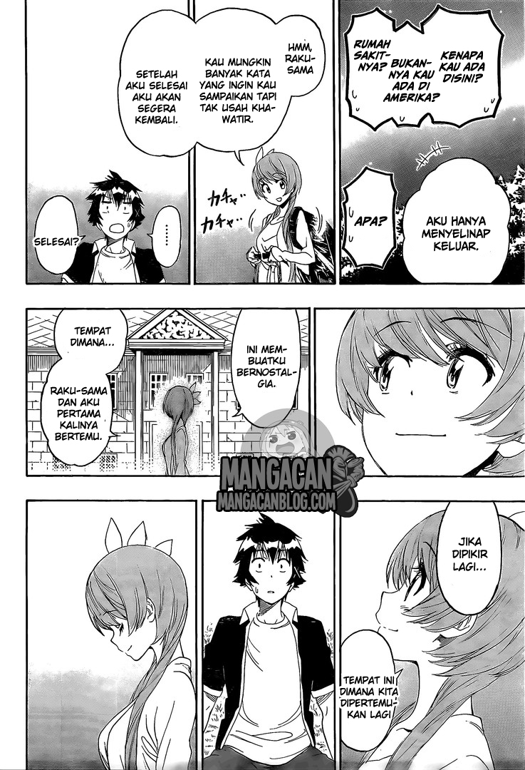 Nisekoi Chapter 219 Gambar 12