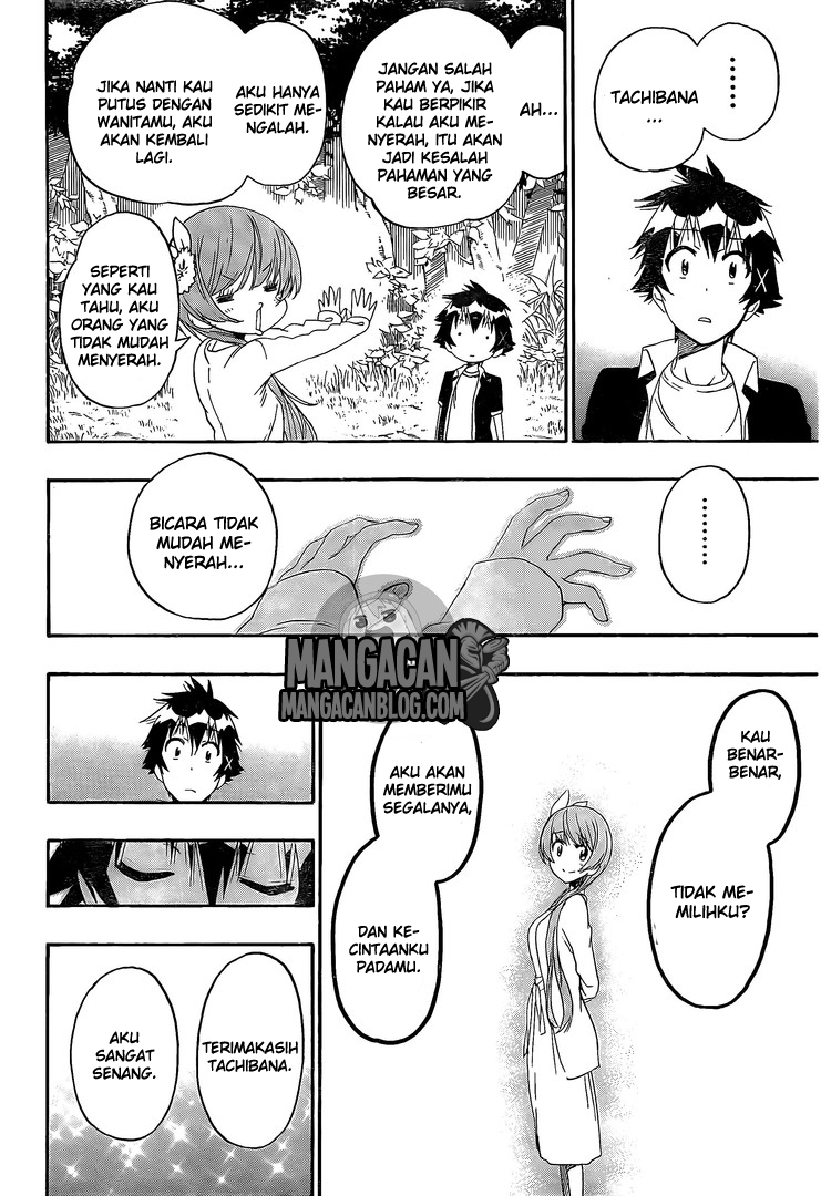 Nisekoi Chapter 219 Gambar 16