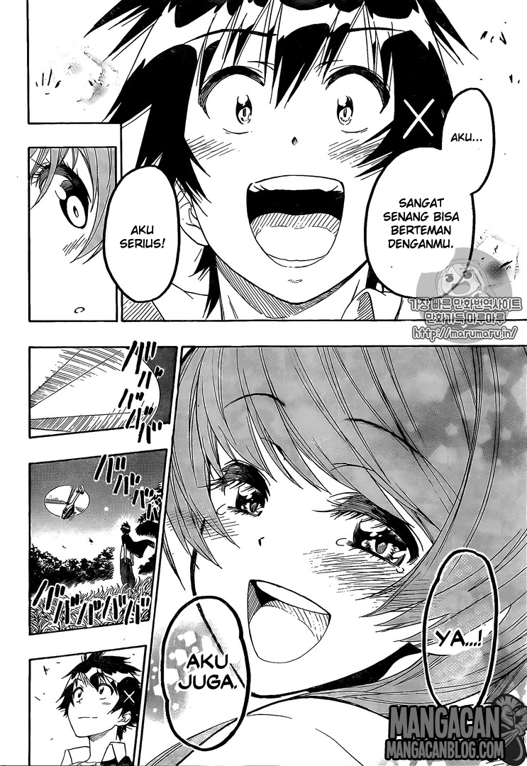 Nisekoi Chapter 219 Gambar 18