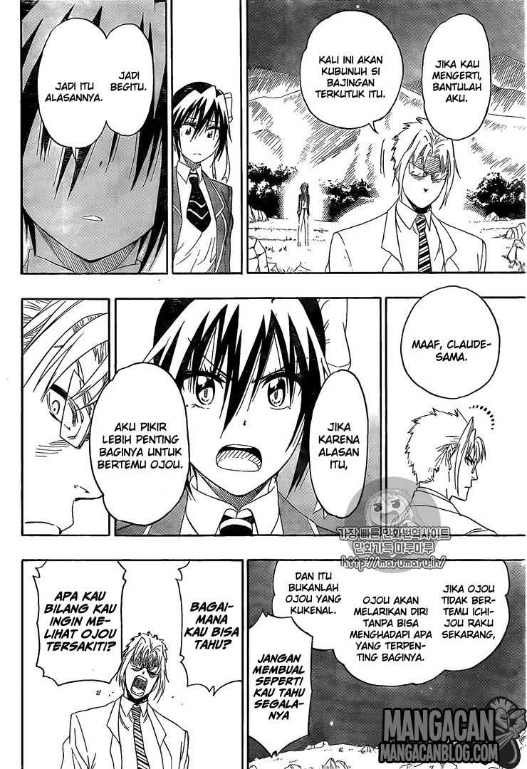 Nisekoi Chapter 219 Gambar 4