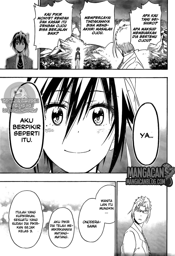 Nisekoi Chapter 219 Gambar 5