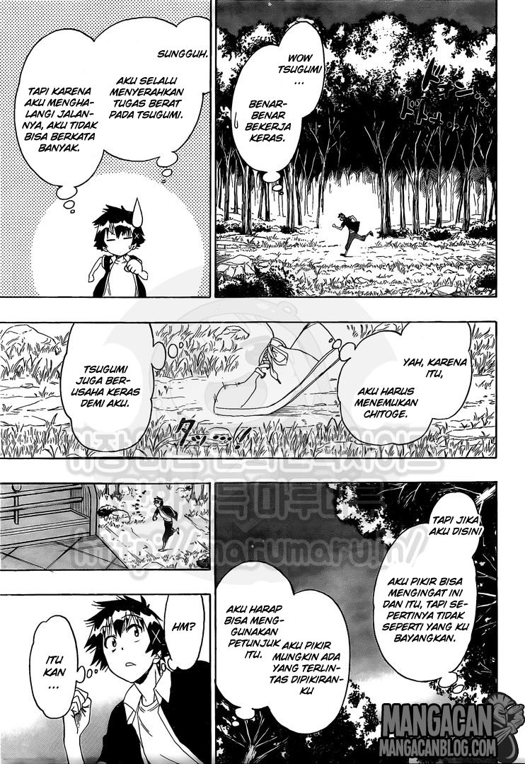 Nisekoi Chapter 219 Gambar 9
