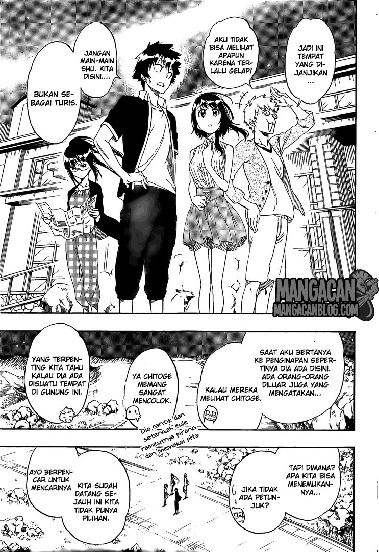 Nisekoi Chapter 218 Gambar 11