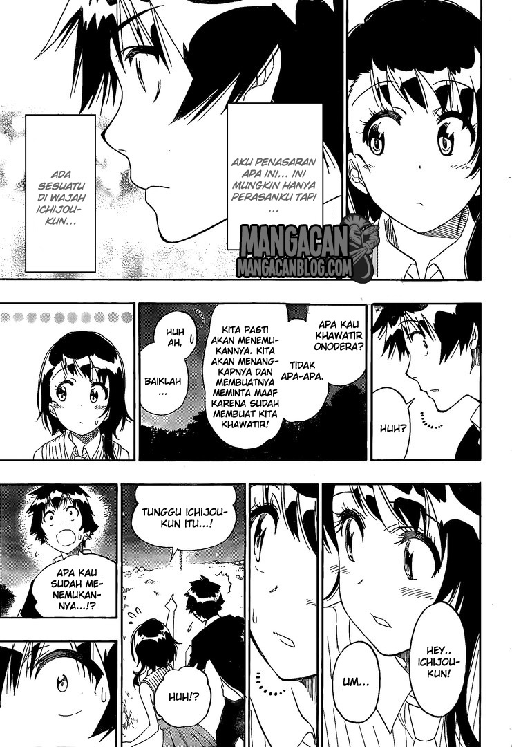Nisekoi Chapter 218 Gambar 13