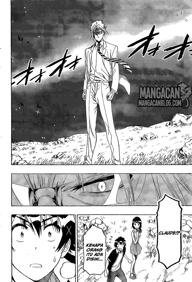 Nisekoi Chapter 218 Gambar 14
