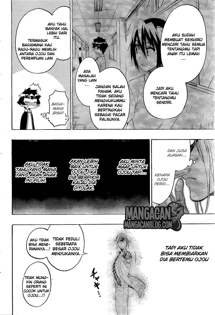 Nisekoi Chapter 218 Gambar 18