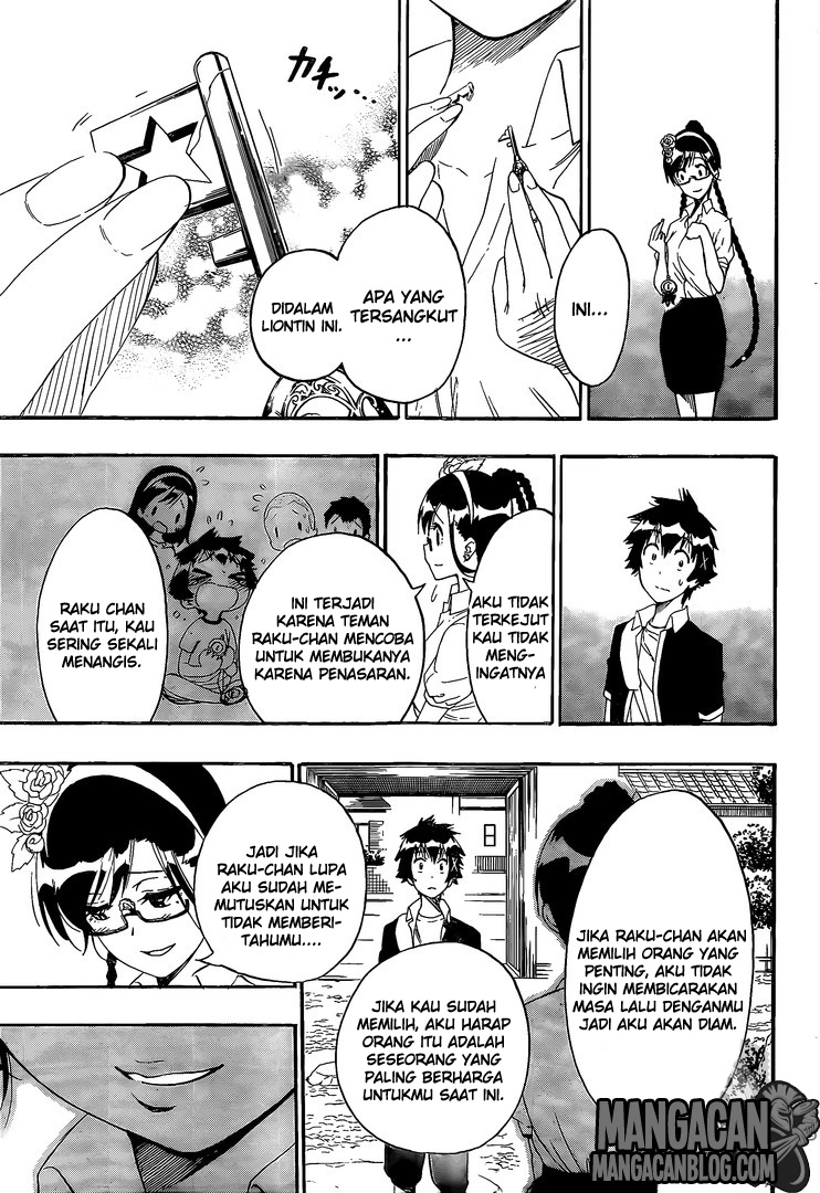Nisekoi Chapter 218 Gambar 7