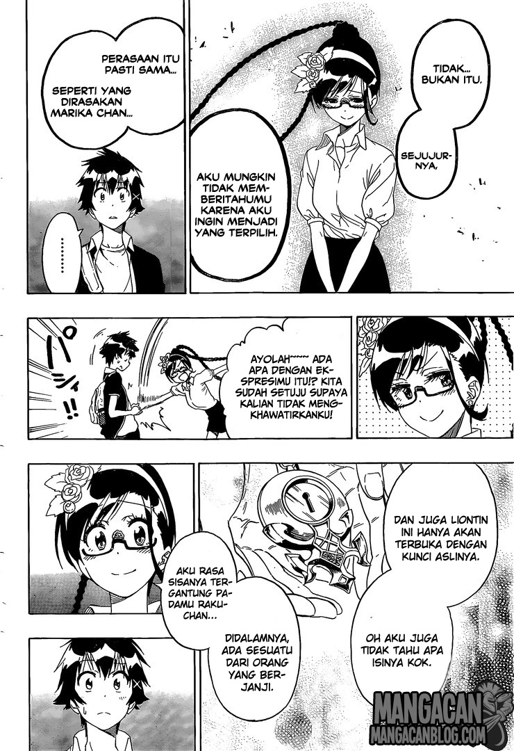 Nisekoi Chapter 218 Gambar 8
