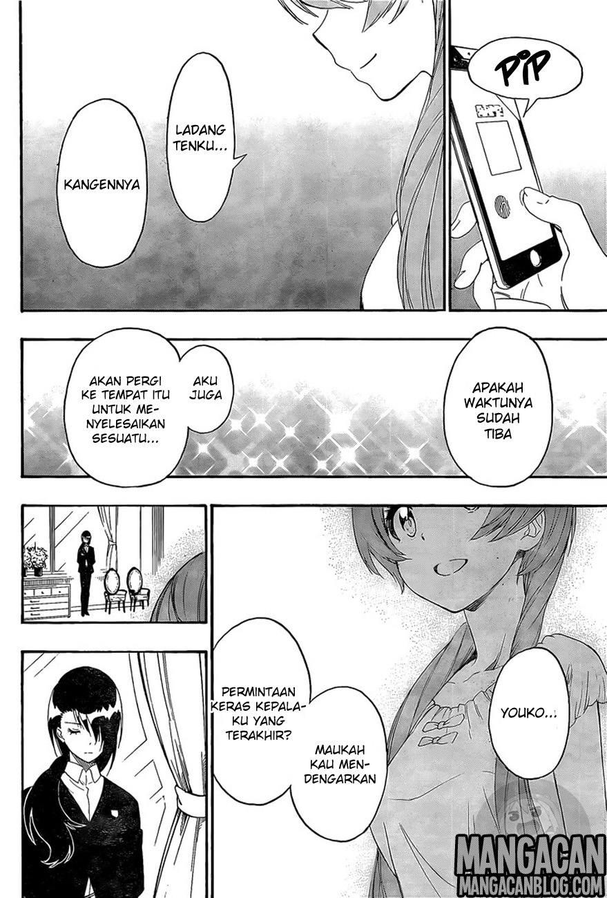 Nisekoi Chapter 217 Gambar 18