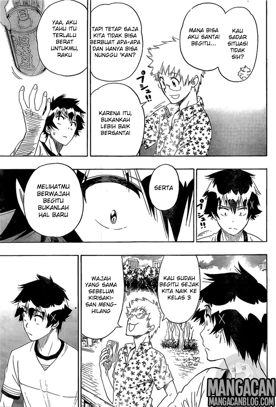 Nisekoi Chapter 217 Gambar 6