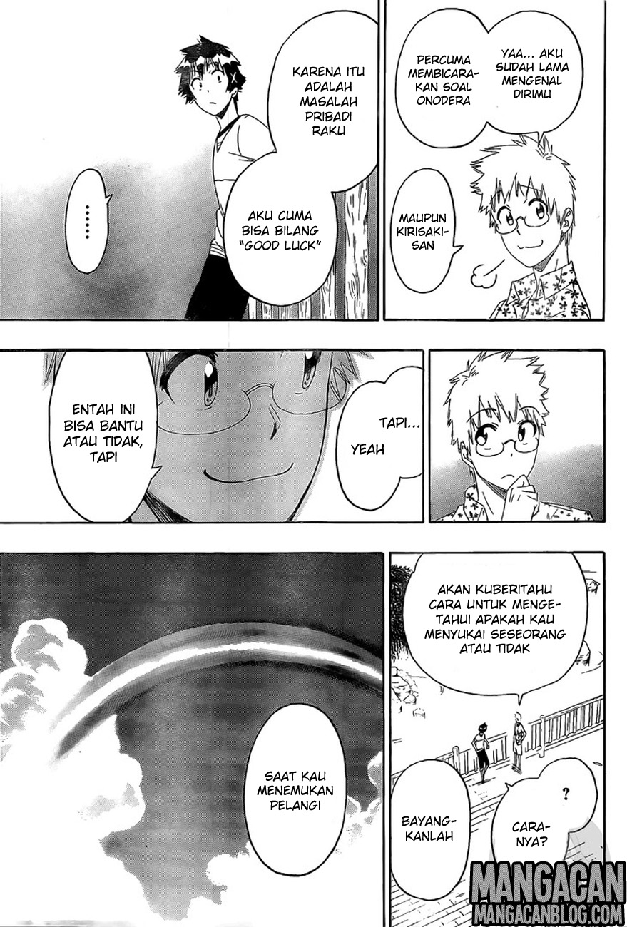 Nisekoi Chapter 217 Gambar 8