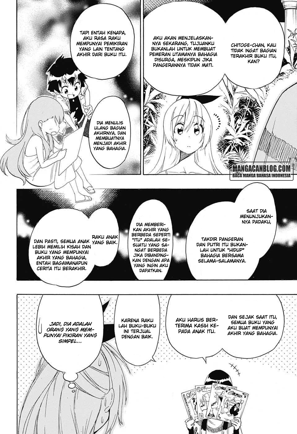 Nisekoi Chapter 216 Gambar 14