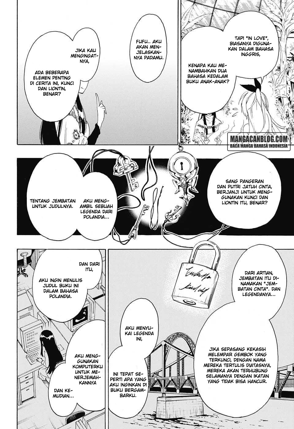 Nisekoi Chapter 216 Gambar 16