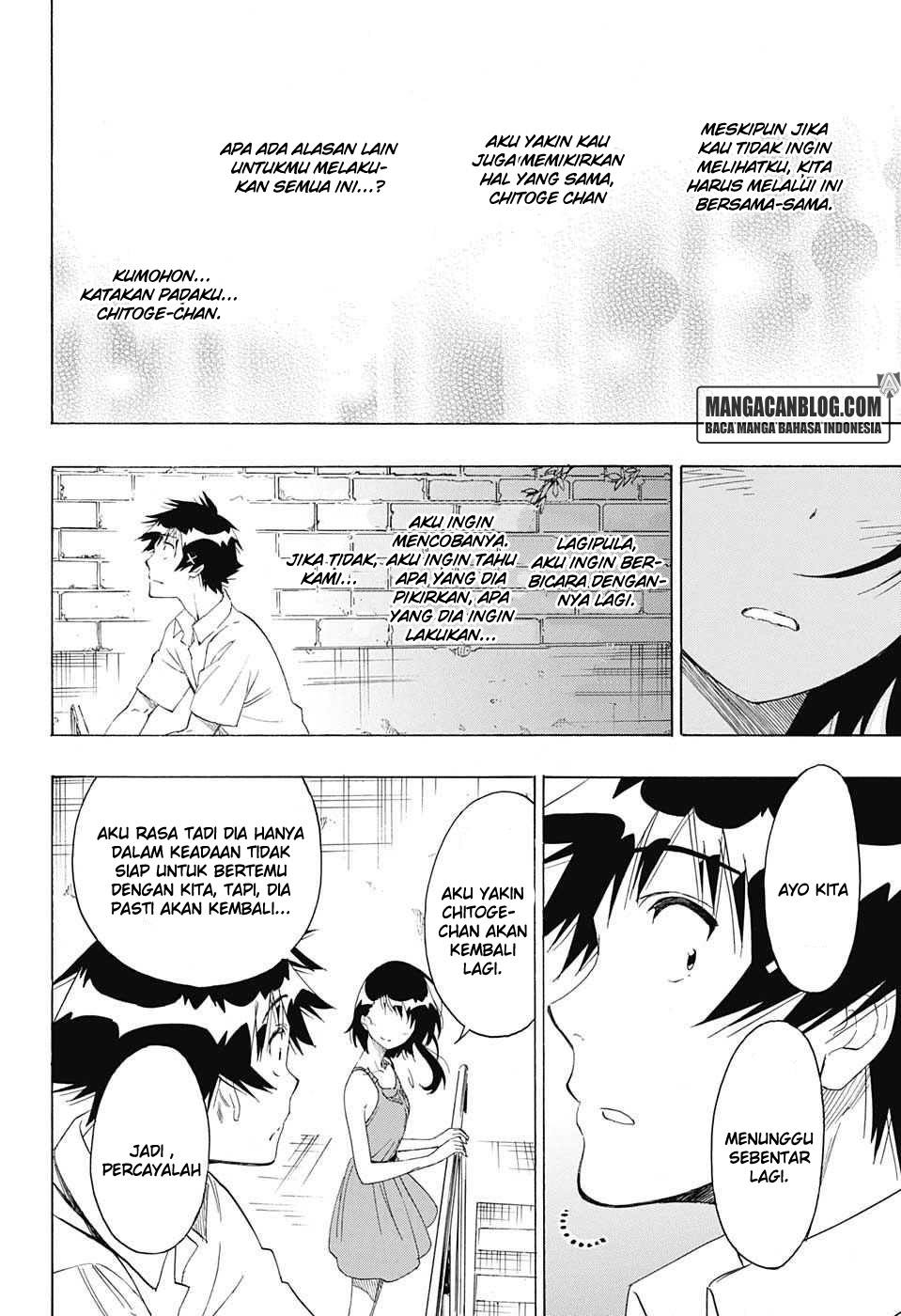 Nisekoi Chapter 216 Gambar 6