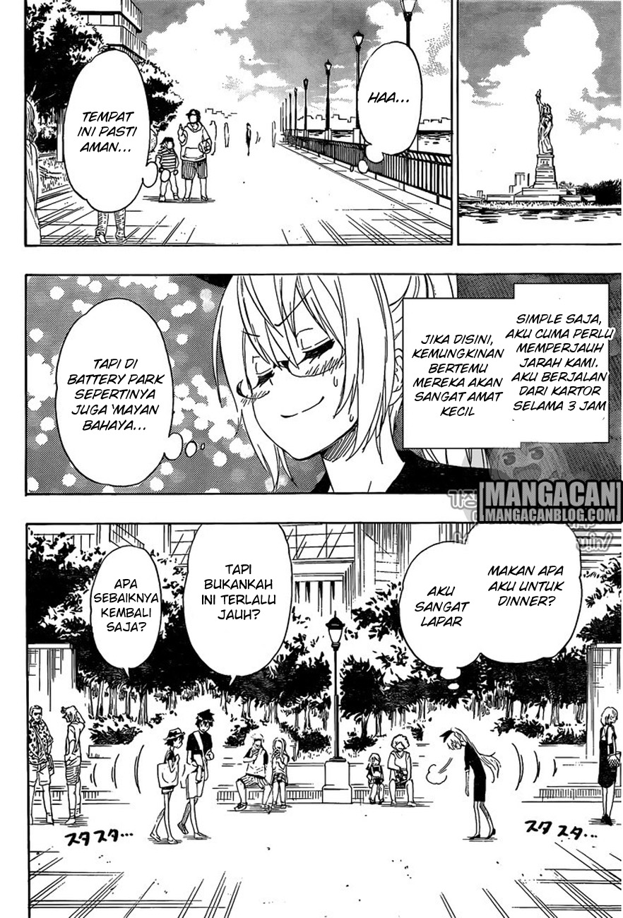 Nisekoi Chapter 215 Gambar 11