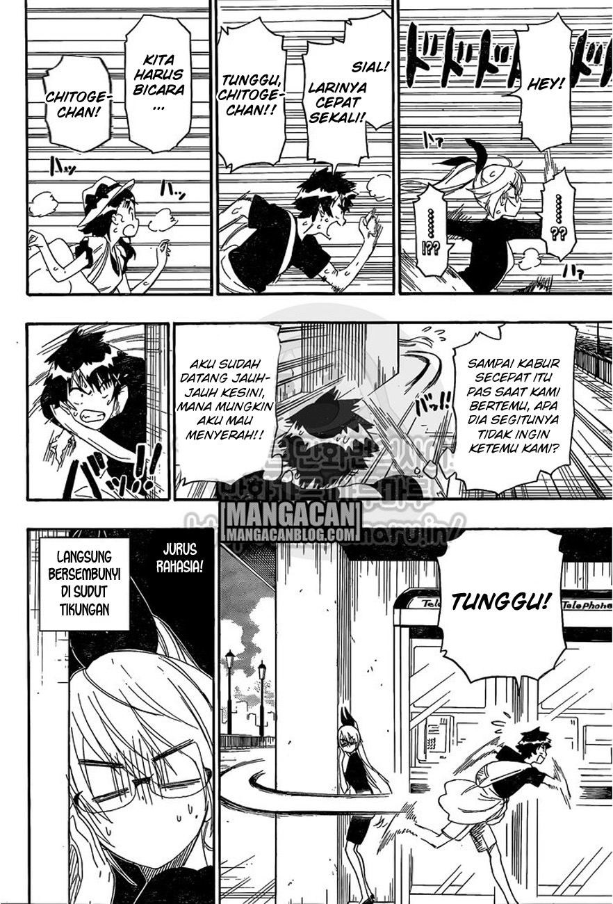 Nisekoi Chapter 215 Gambar 13