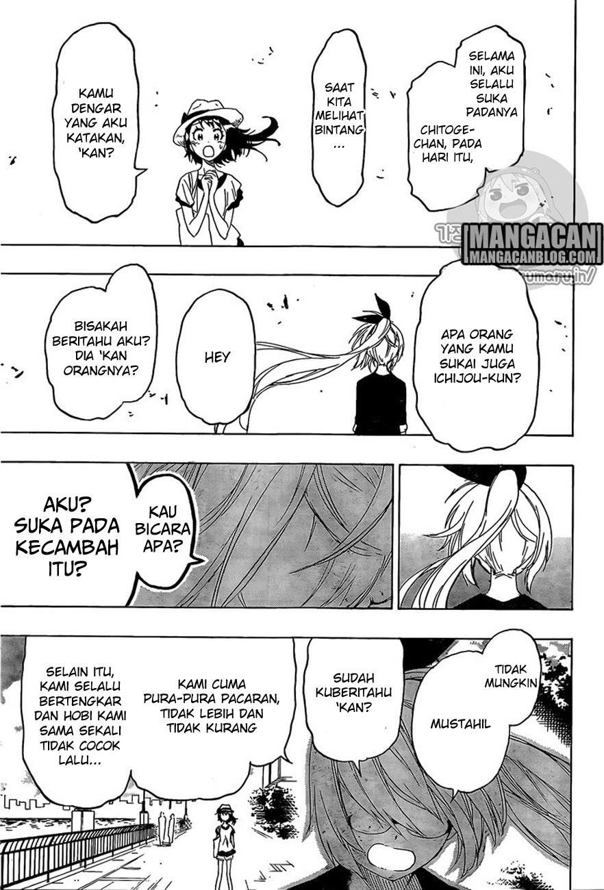 Nisekoi Chapter 215 Gambar 16