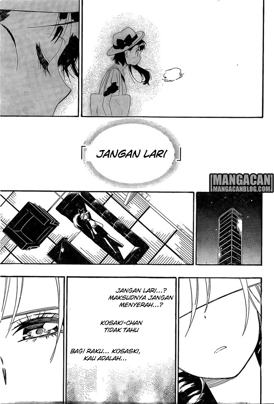 Nisekoi Chapter 215 Gambar 18