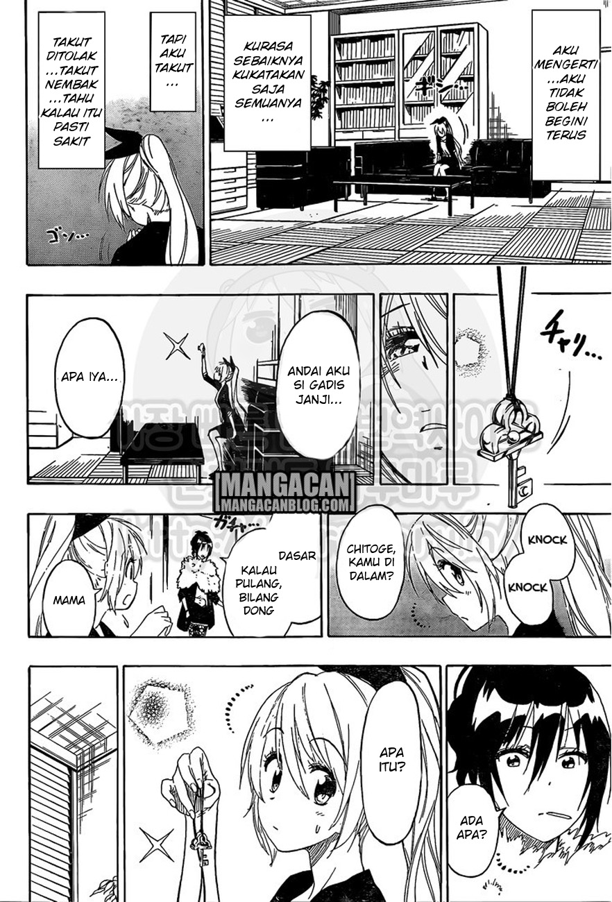 Nisekoi Chapter 215 Gambar 19