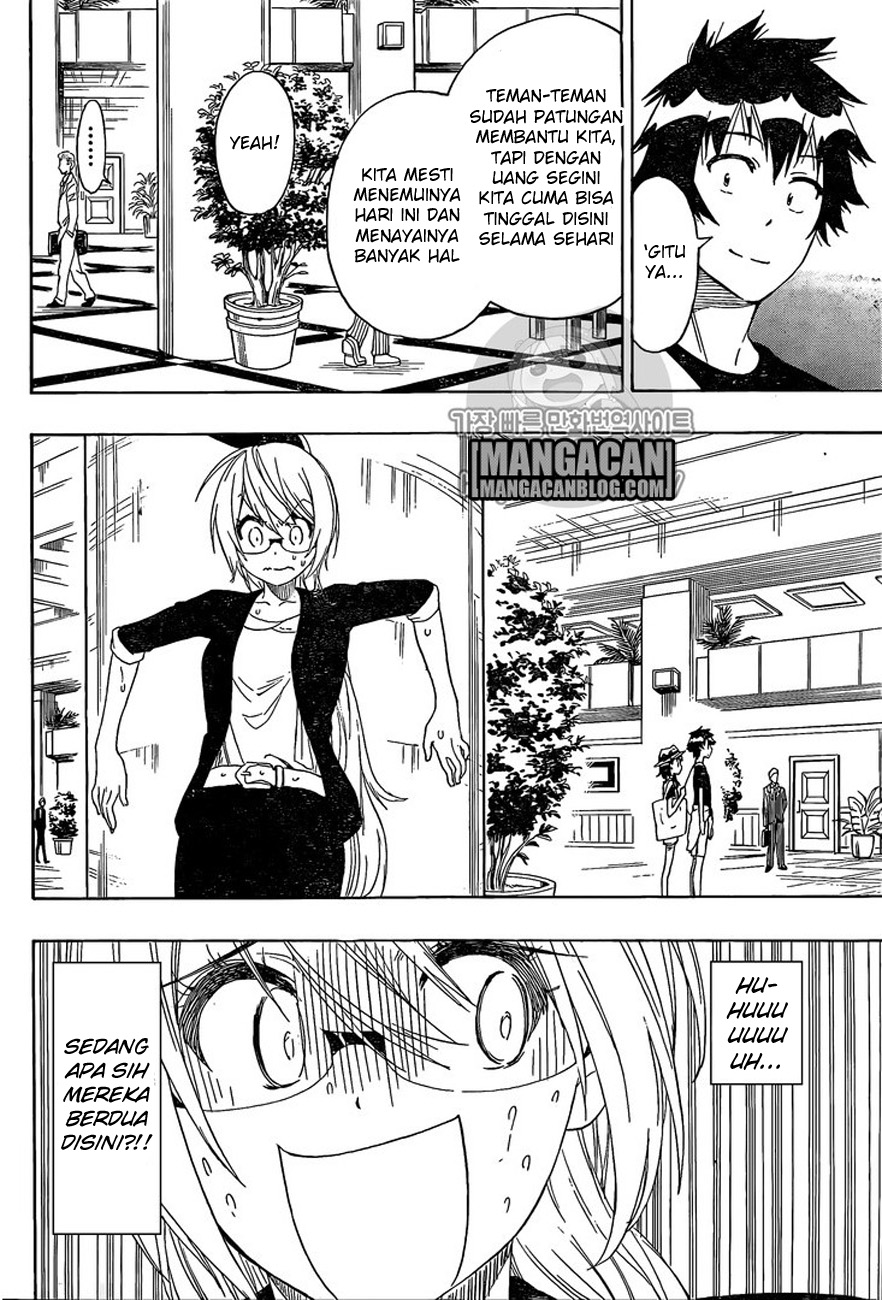 Nisekoi Chapter 215 Gambar 5