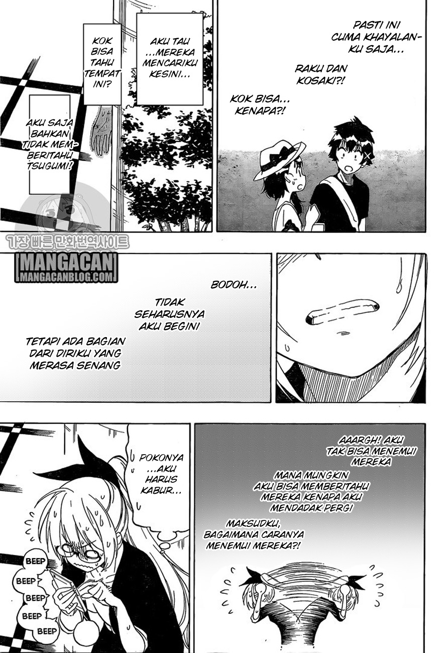 Nisekoi Chapter 215 Gambar 6