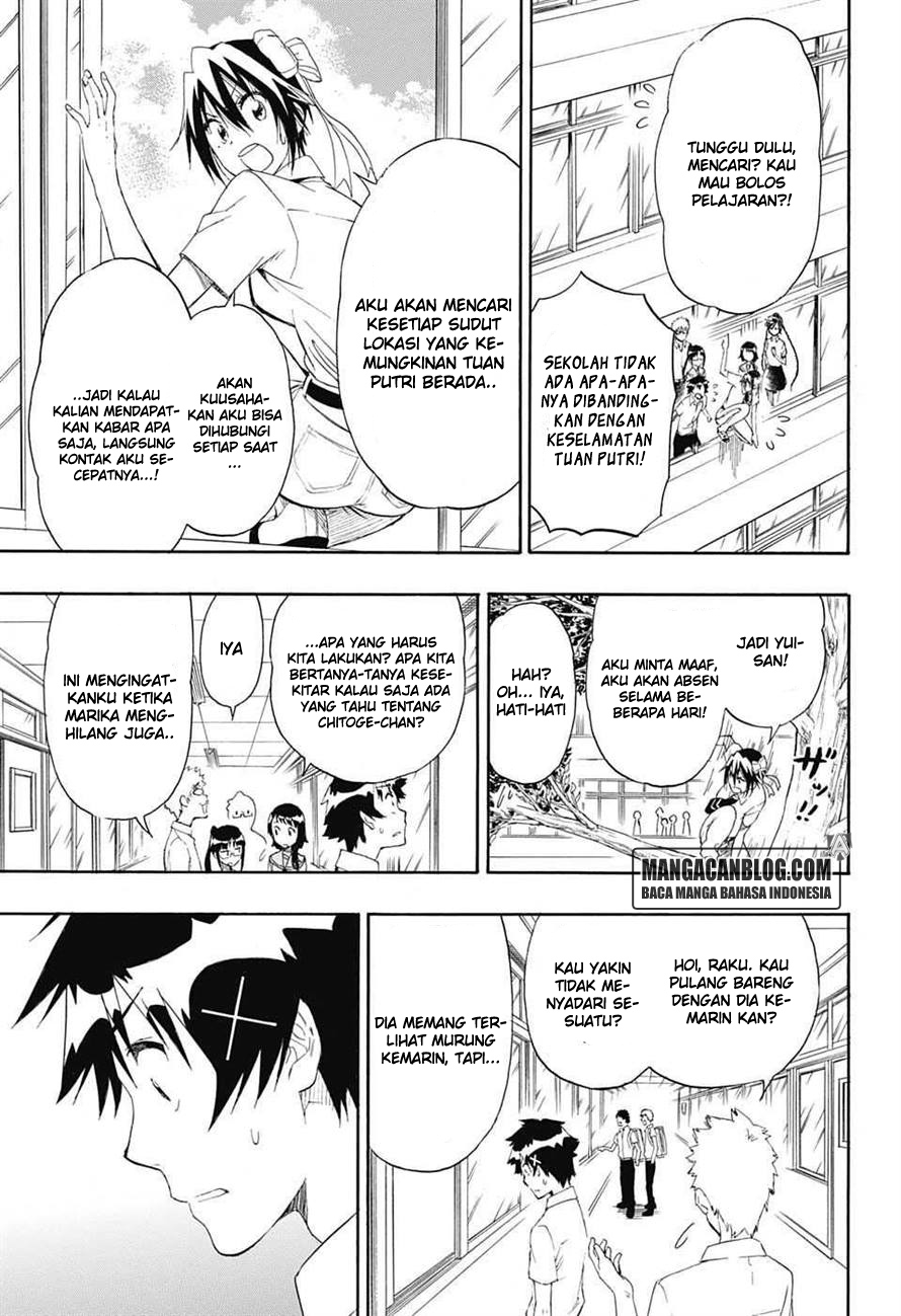 Nisekoi Chapter 213 Gambar 6