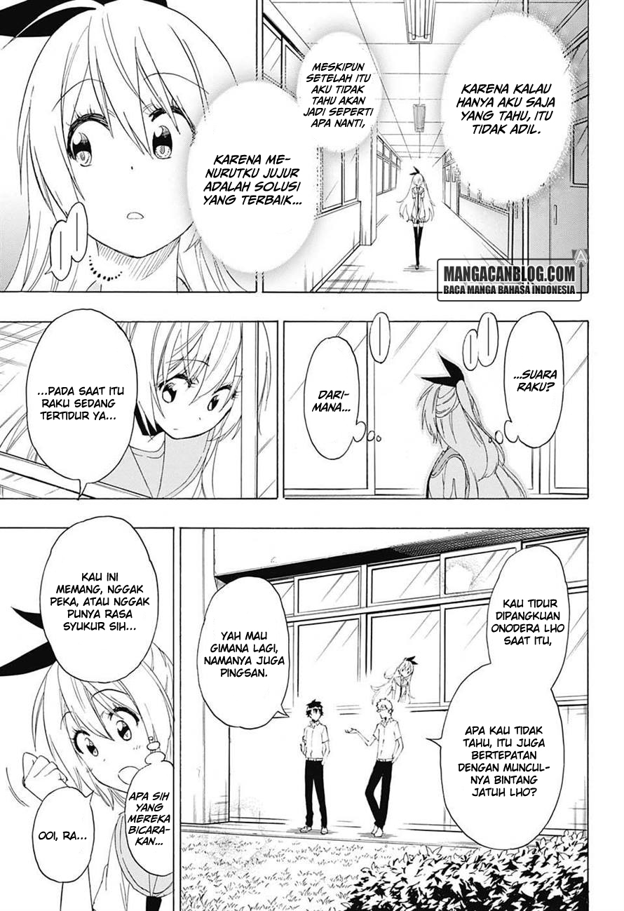Nisekoi Chapter 212 Gambar 10