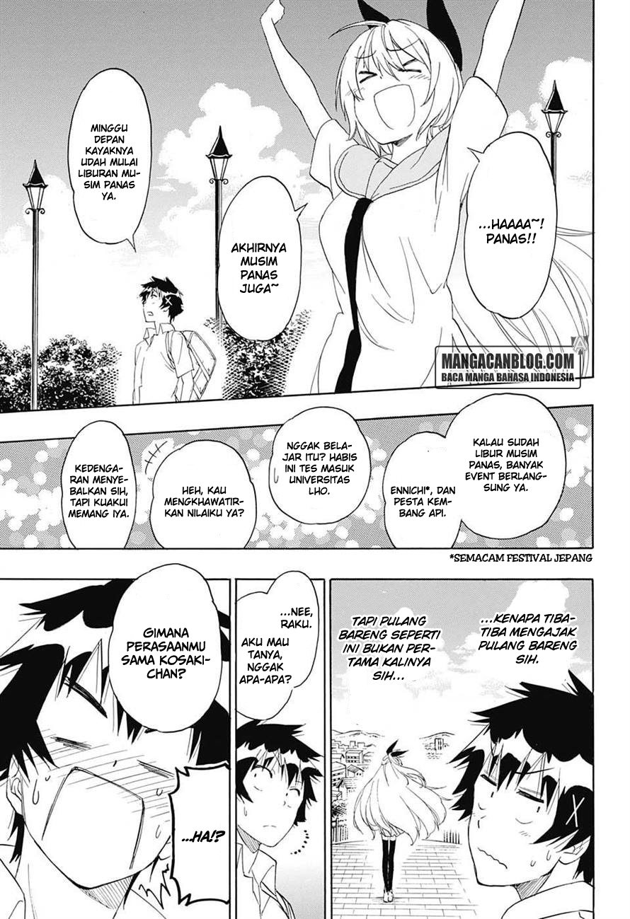 Nisekoi Chapter 212 Gambar 18