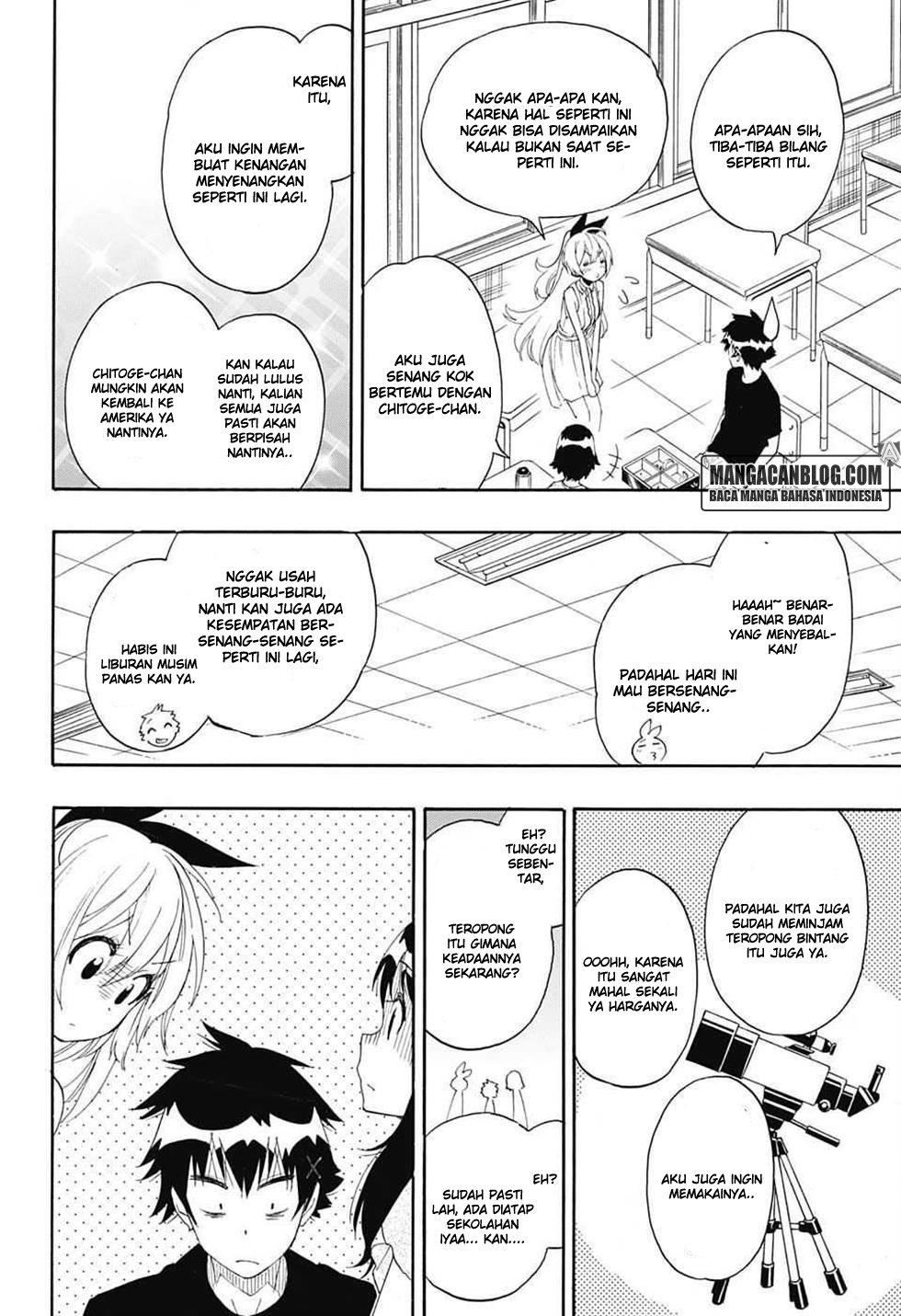 Nisekoi Chapter 211 Gambar 8