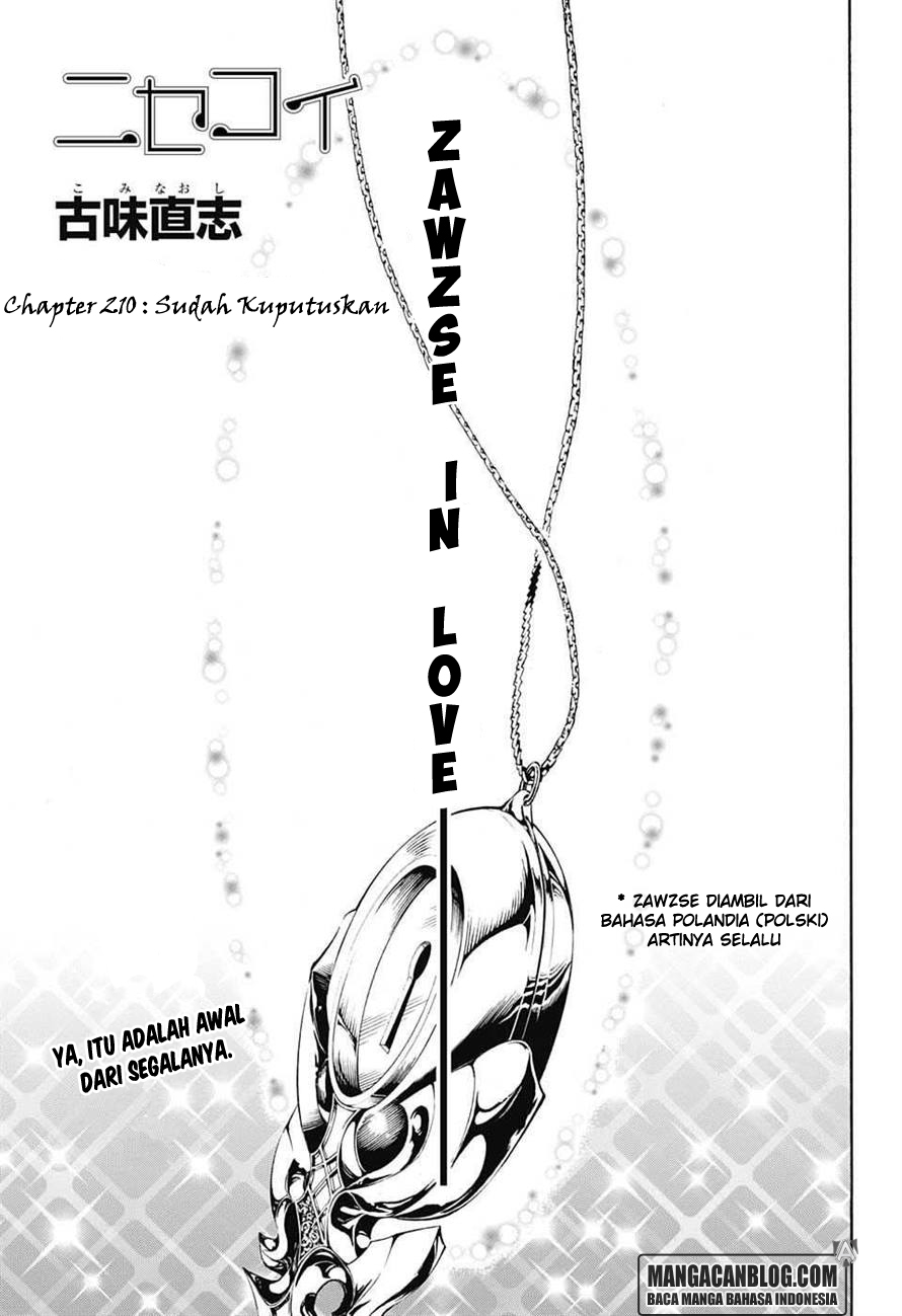 Baca Komik Nisekoi Chapter 210 Gambar 1
