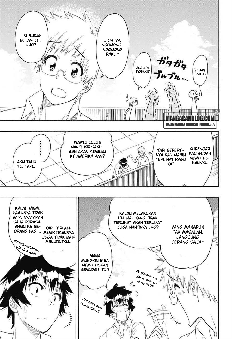Nisekoi Chapter 210 Gambar 12