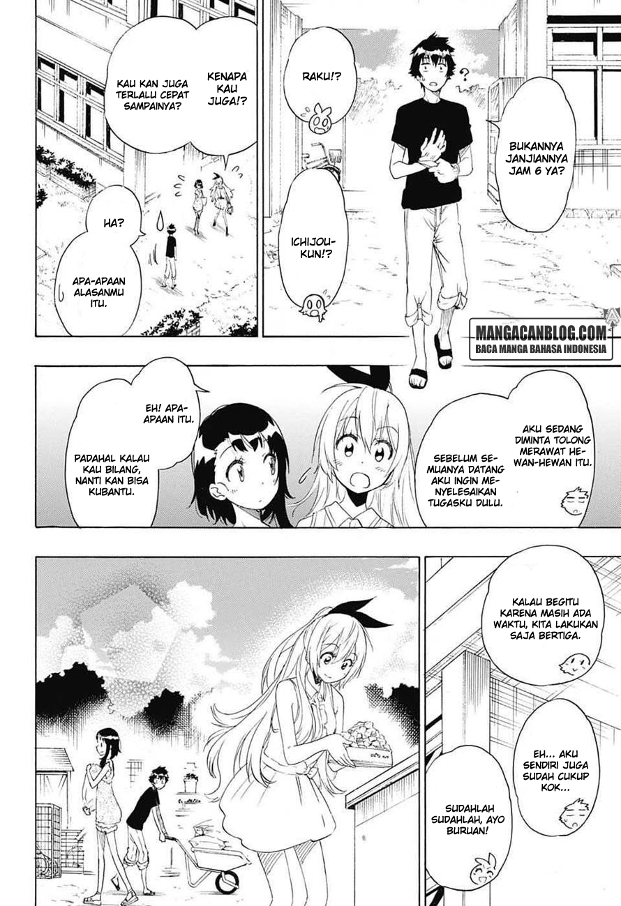 Nisekoi Chapter 210 Gambar 17