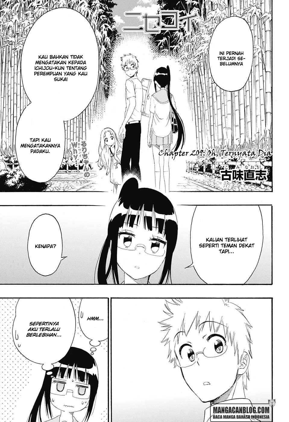 Baca Komik Nisekoi Chapter 209 Gambar 1
