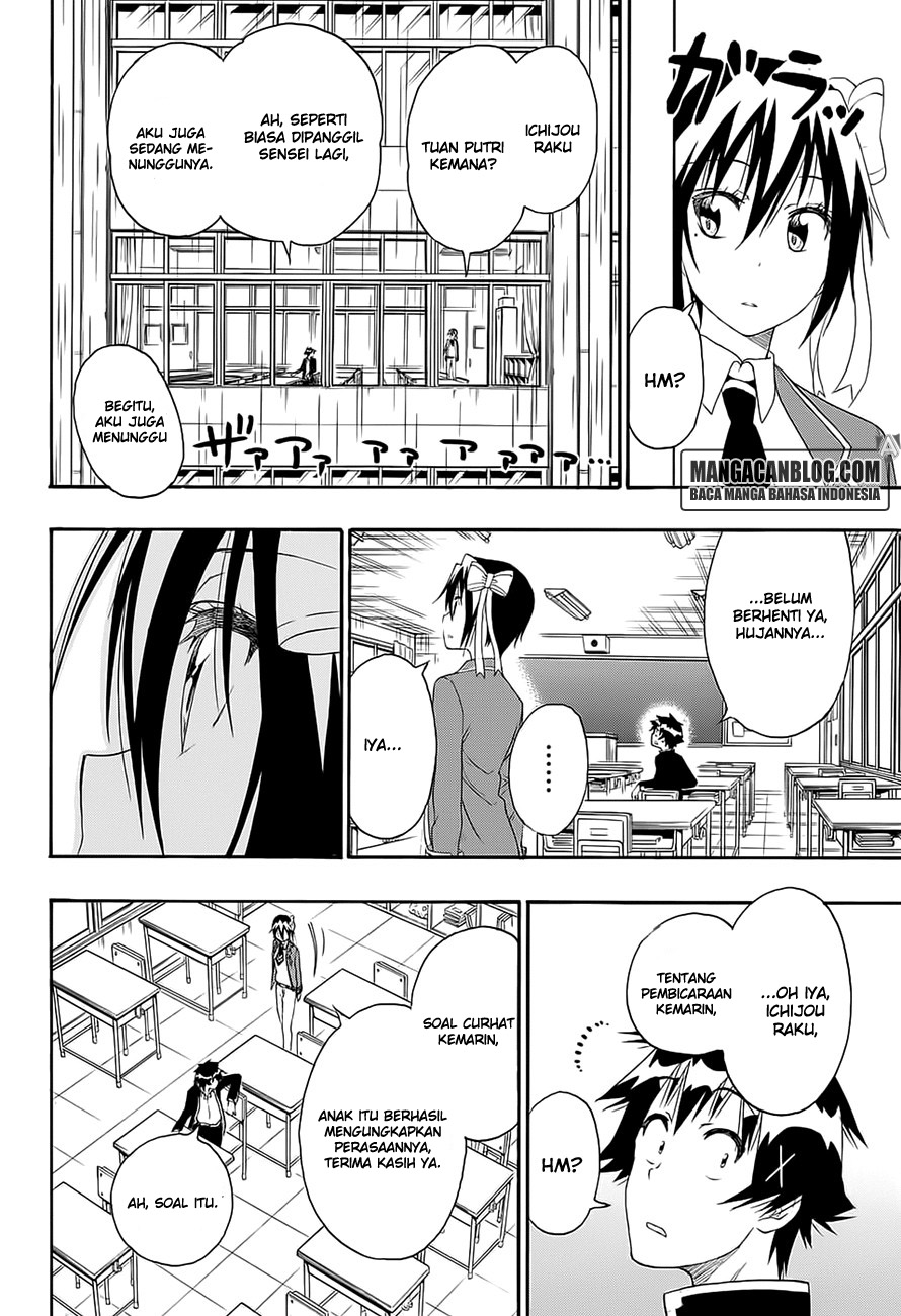 Nisekoi Chapter 206 Gambar 14