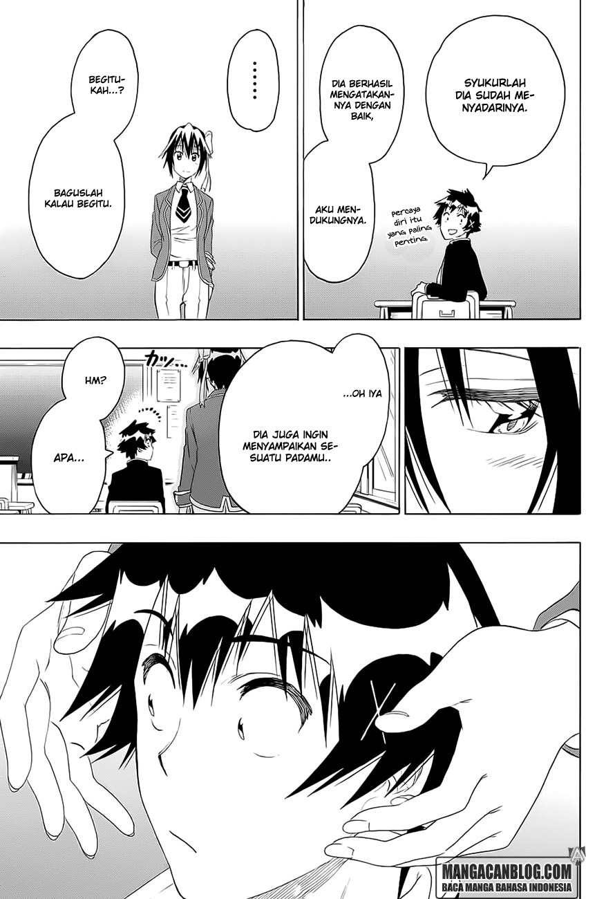 Nisekoi Chapter 206 Gambar 15