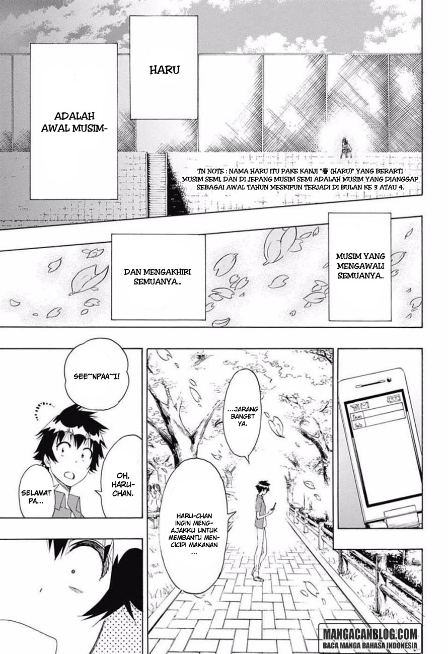 Nisekoi Chapter 203 Gambar 14