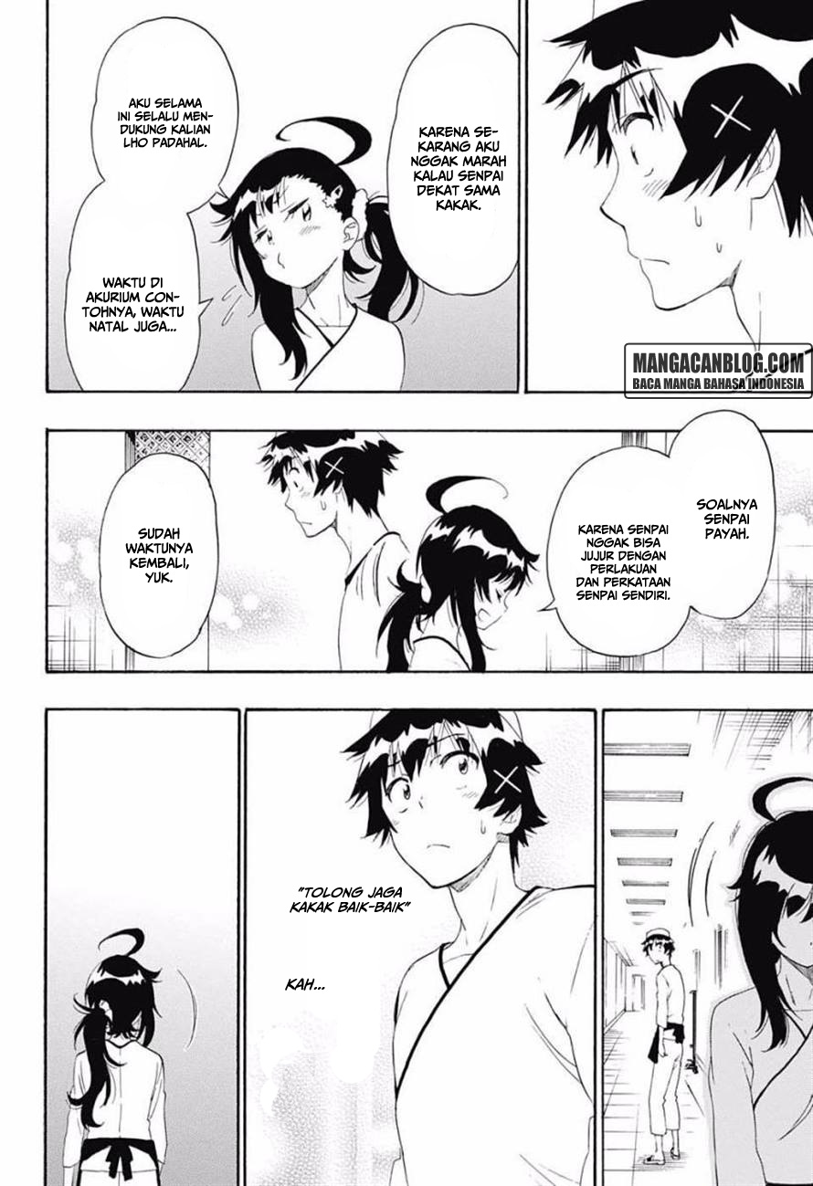 Nisekoi Chapter 203 Gambar 7