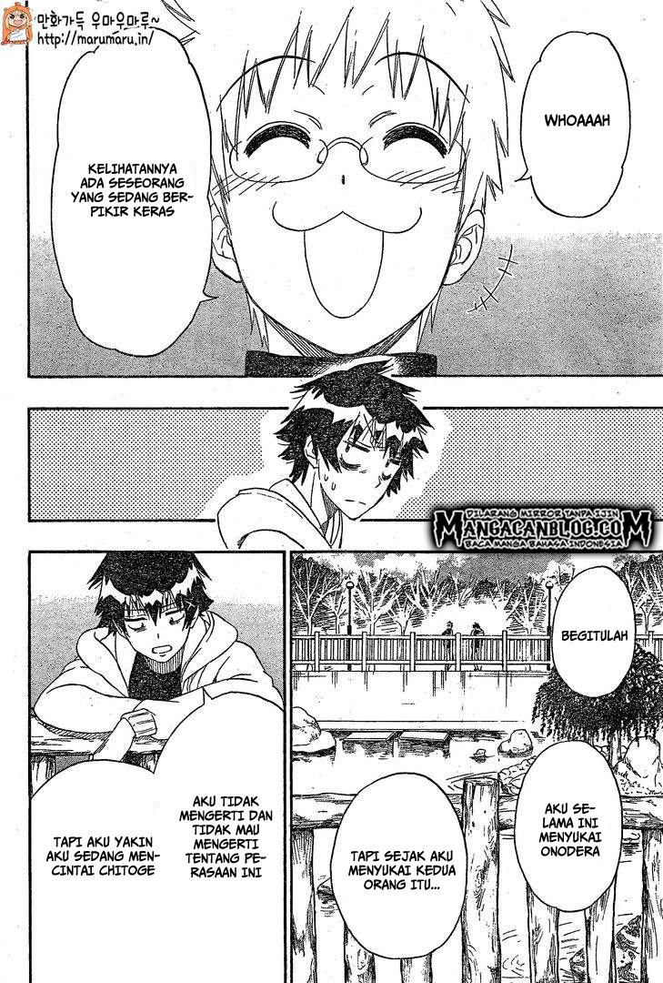 Nisekoi Chapter 200 Gambar 13