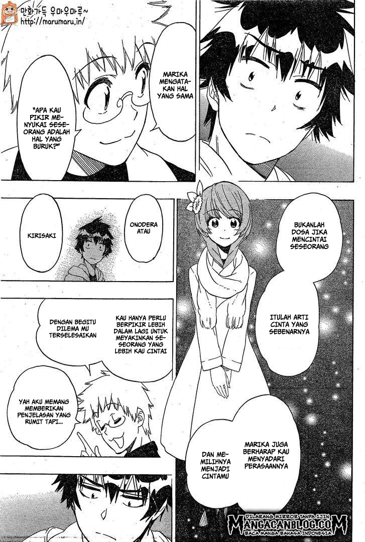 Nisekoi Chapter 200 Gambar 16