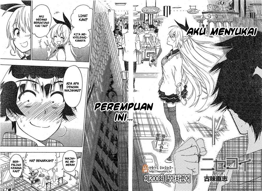 Baca  Nisekoi Chapter 200 Gambar 2