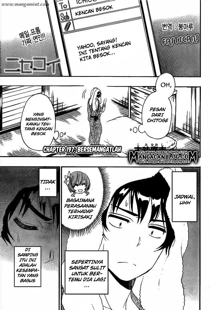 Baca Komik Nisekoi Chapter 197 Gambar 1