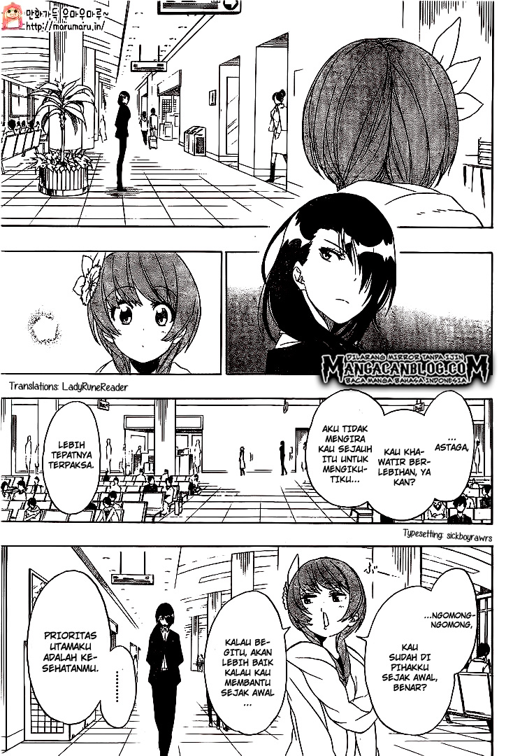 Nisekoi Chapter 195 Gambar 15