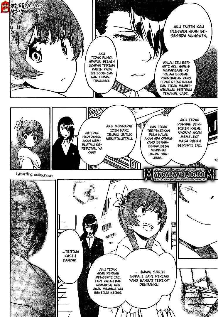 Nisekoi Chapter 195 Gambar 16