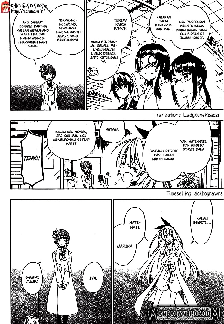 Nisekoi Chapter 195 Gambar 3