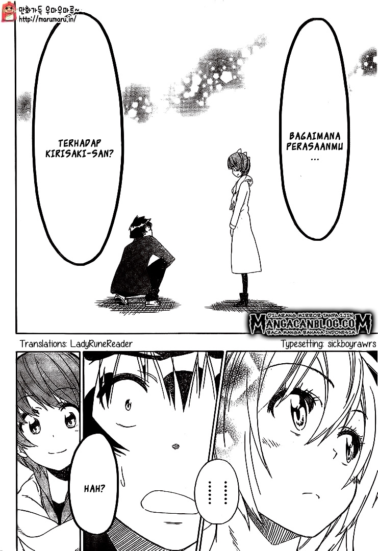 Nisekoi Chapter 195 Gambar 7