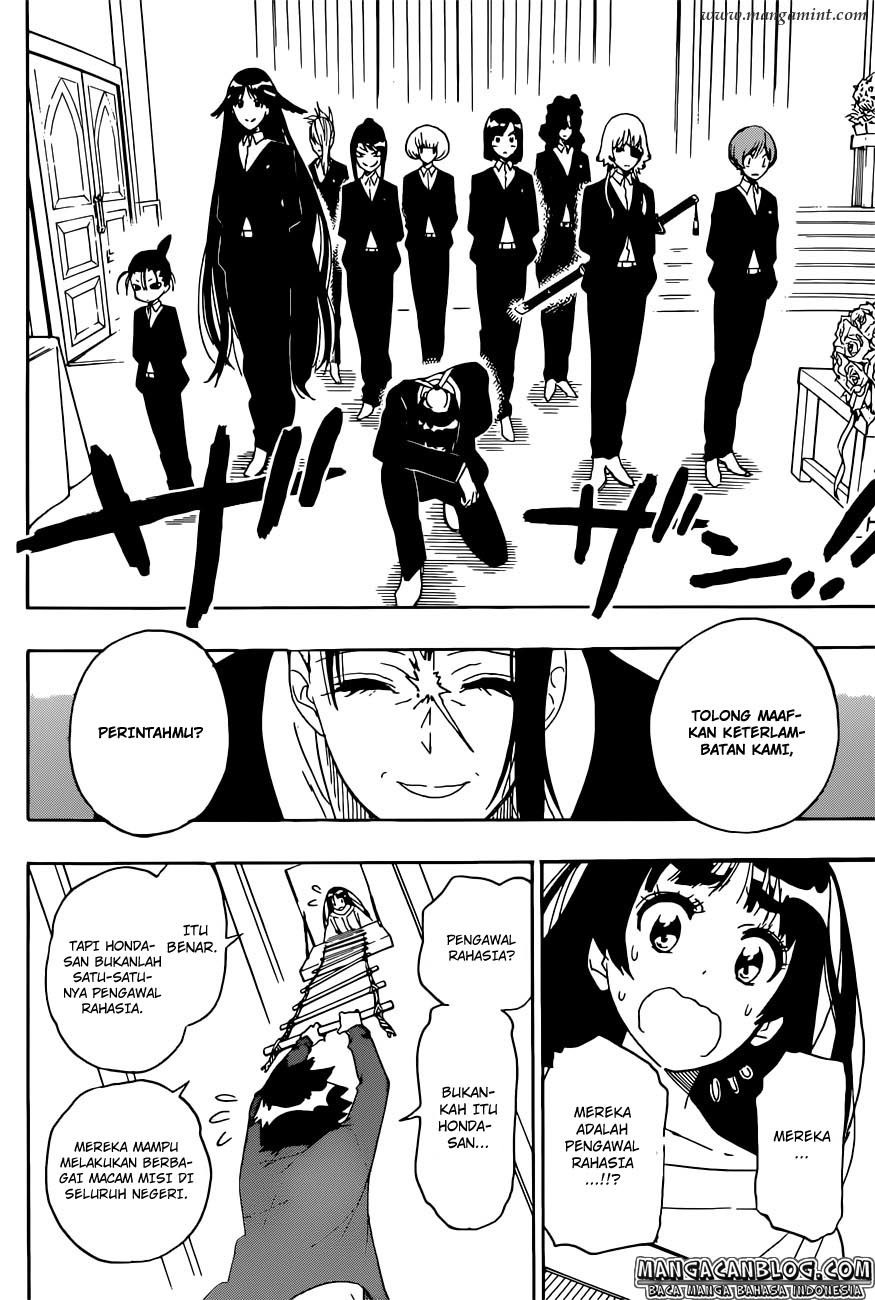 Nisekoi Chapter 192 Gambar 14