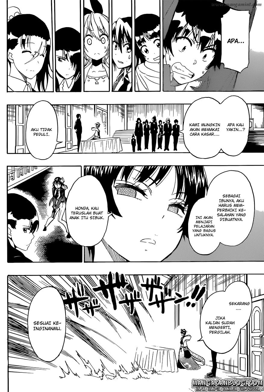 Nisekoi Chapter 192 Gambar 16