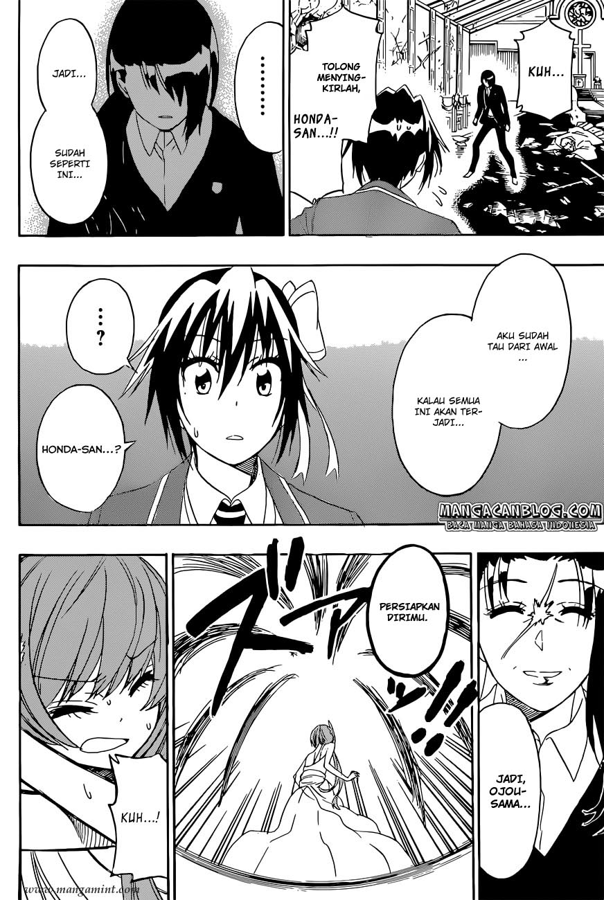 Nisekoi Chapter 192 Gambar 18