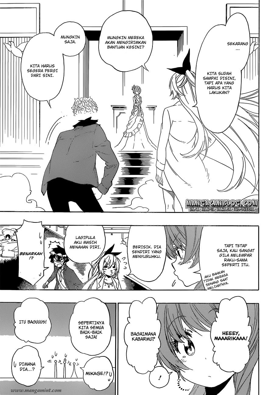 Nisekoi Chapter 192 Gambar 3