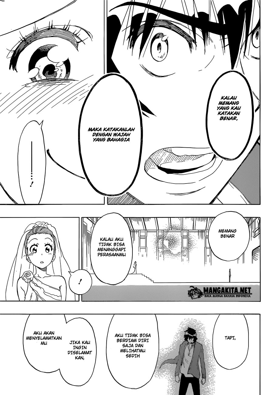 Nisekoi Chapter 190 Gambar 10